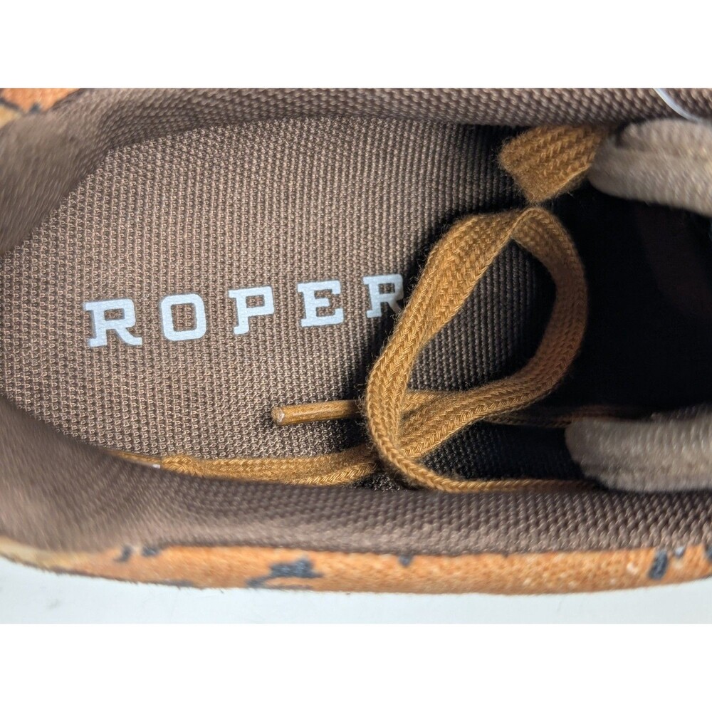 Roper Casual Shoes Womens Giddy Up Bronc Tan 09-021-1797-3565 Size 10 NWOB - Picture 8 of 9